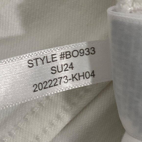 J. Crew 2024 Flare crop white jean in signature stretch fray hem women’s 28 - Picture 8 of 12